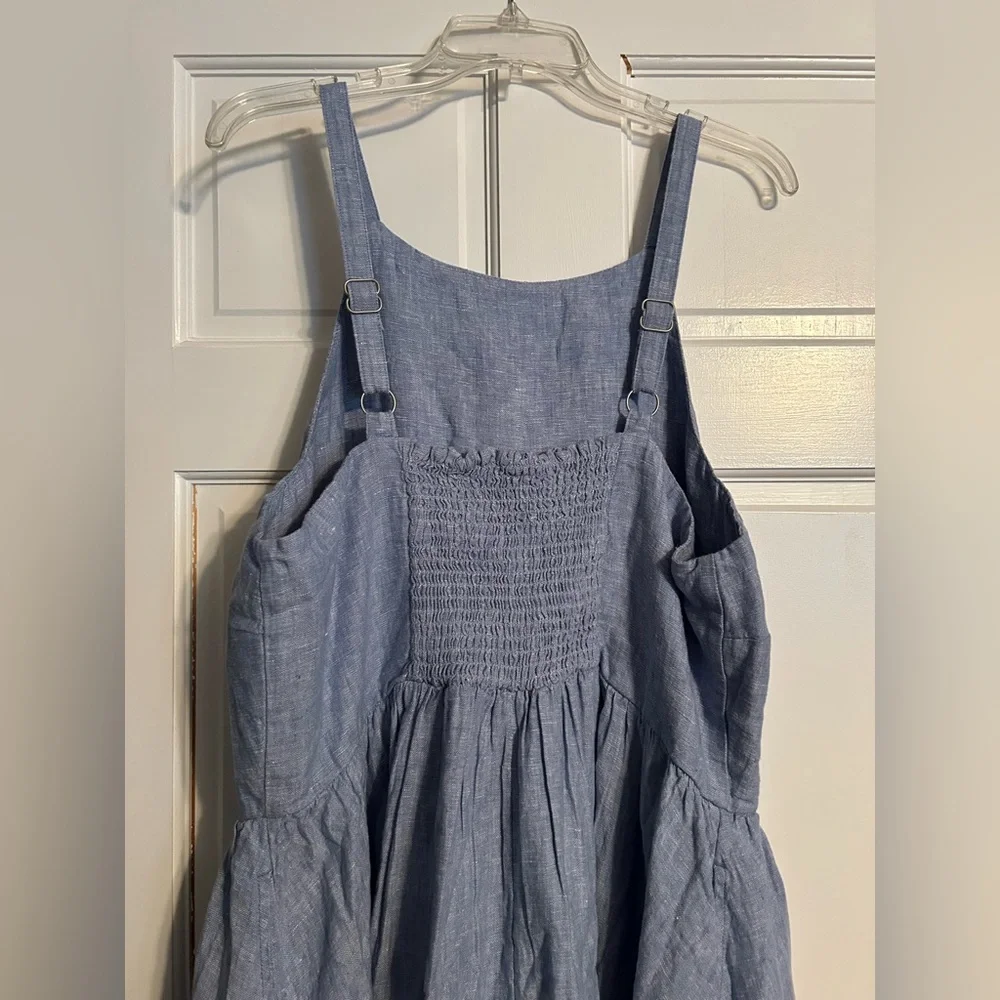 Lands’ End denim maxi dress size 1X - Picture 7 of 10